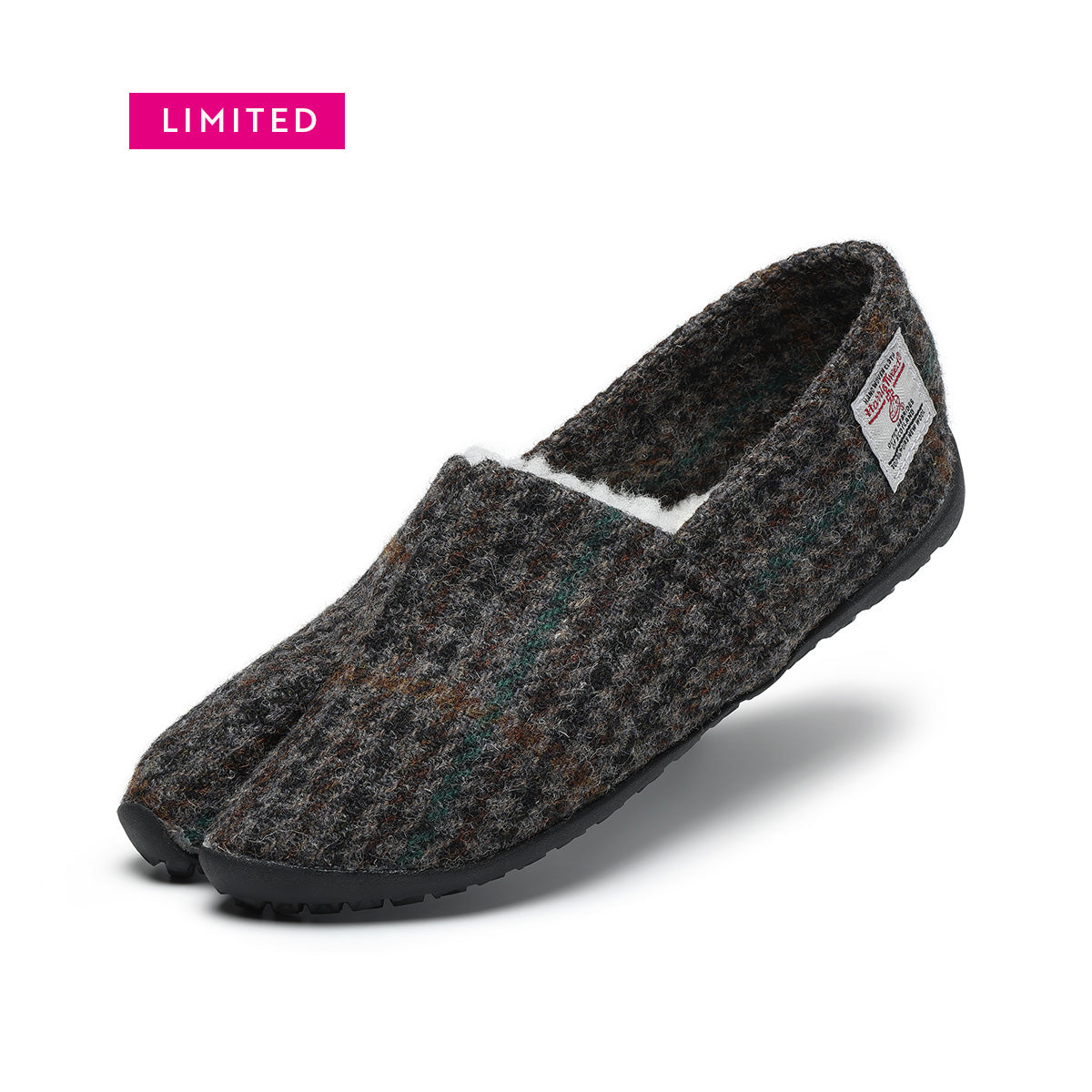 tabiRela(たびりら)Harris tweed グレーガンクラブ