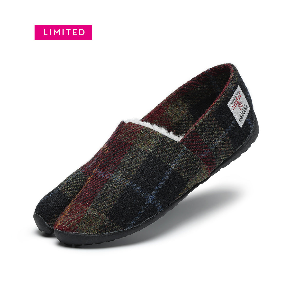 tabiRela(たびりら)Harris tweed レッドタータン