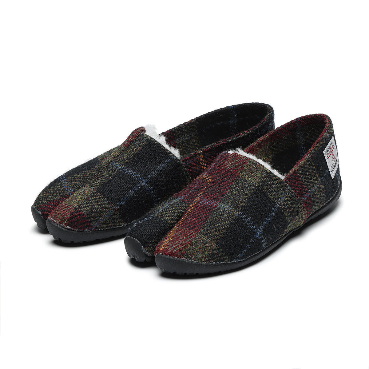 tabiRela(たびりら)Harris tweed レッドタータン