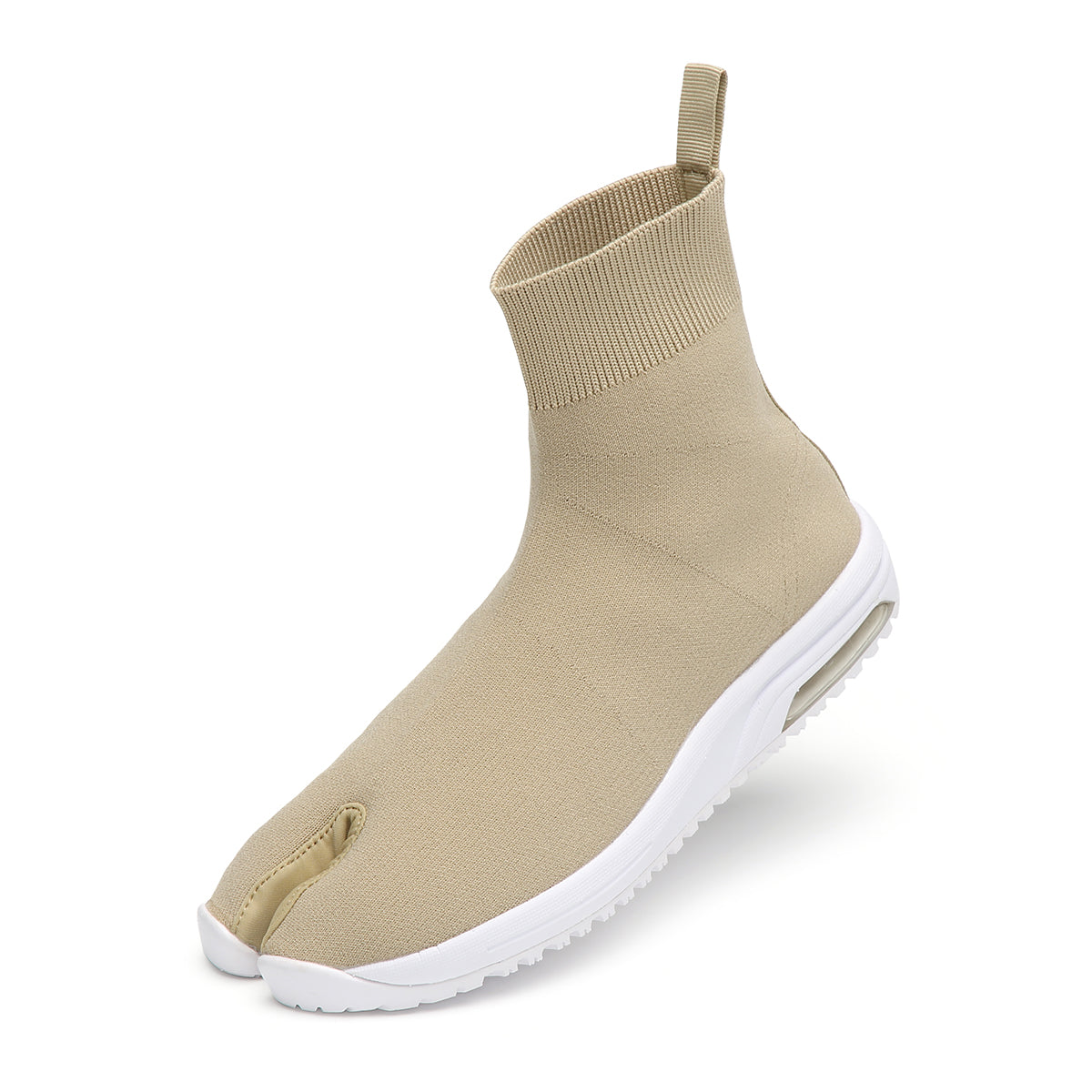 Knit Tabi Boots ベージュ