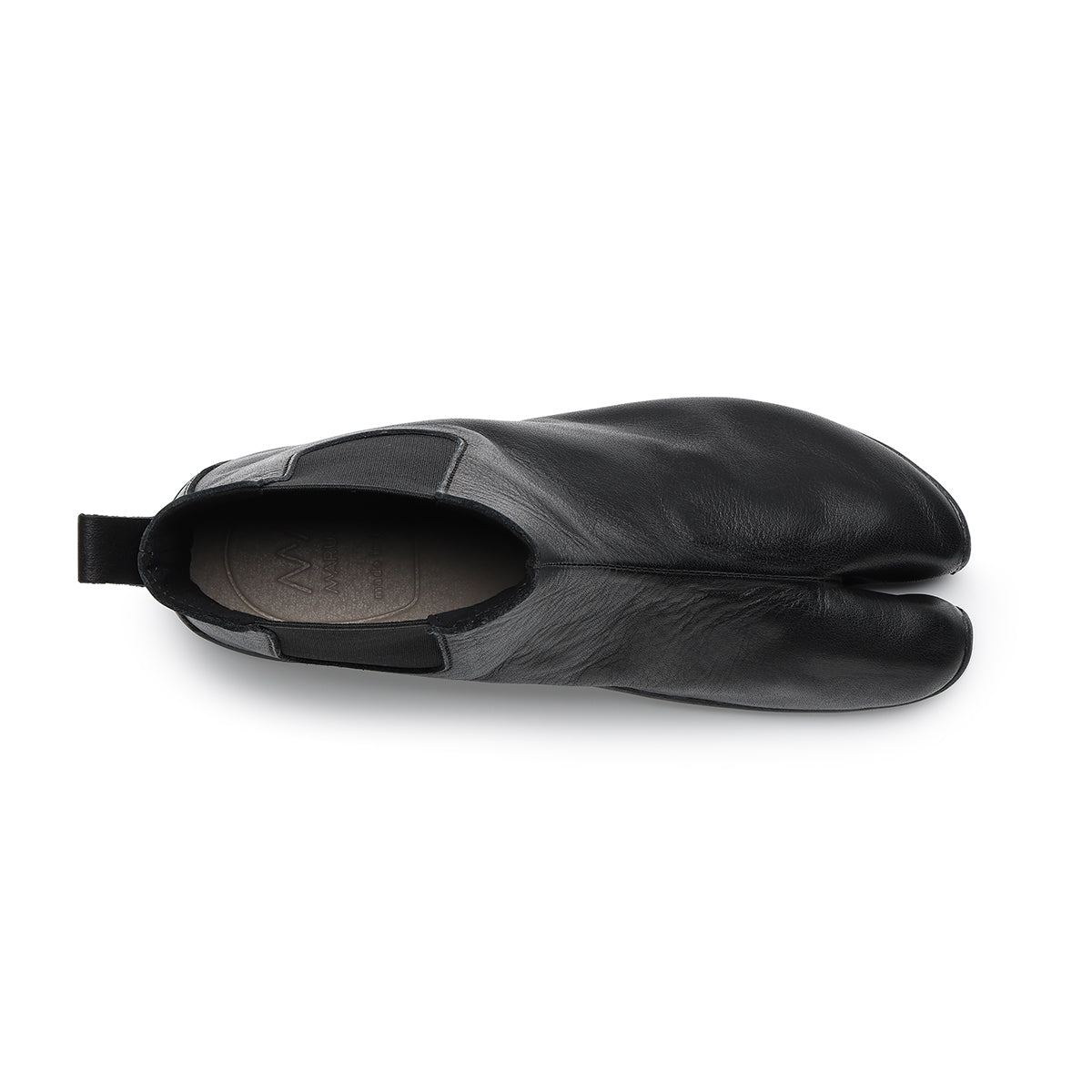 <予約商品>tabiRela Leather Side Gore ブラック