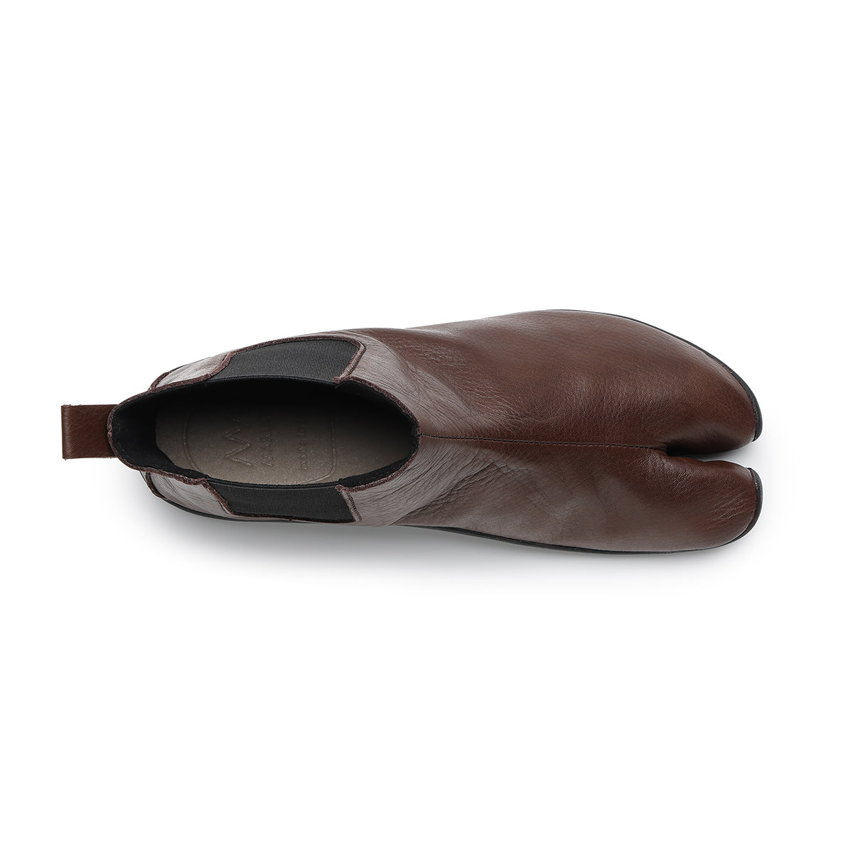 <予約商品>tabiRela Leather Side Gore ダークブラウン