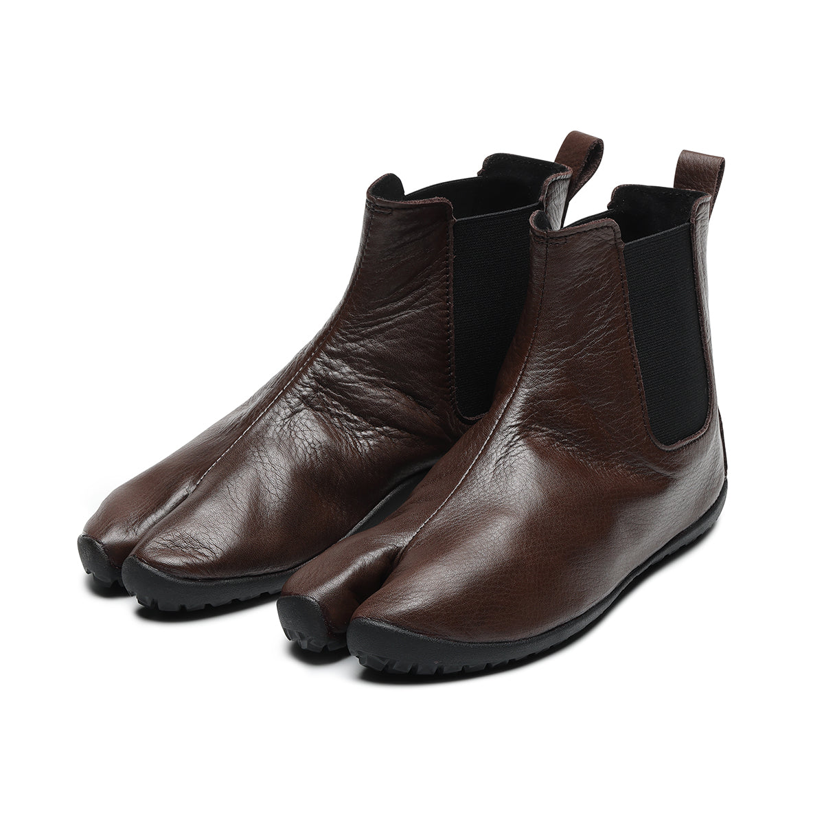 <予約商品>tabiRela Leather Side Gore ダークブラウン
