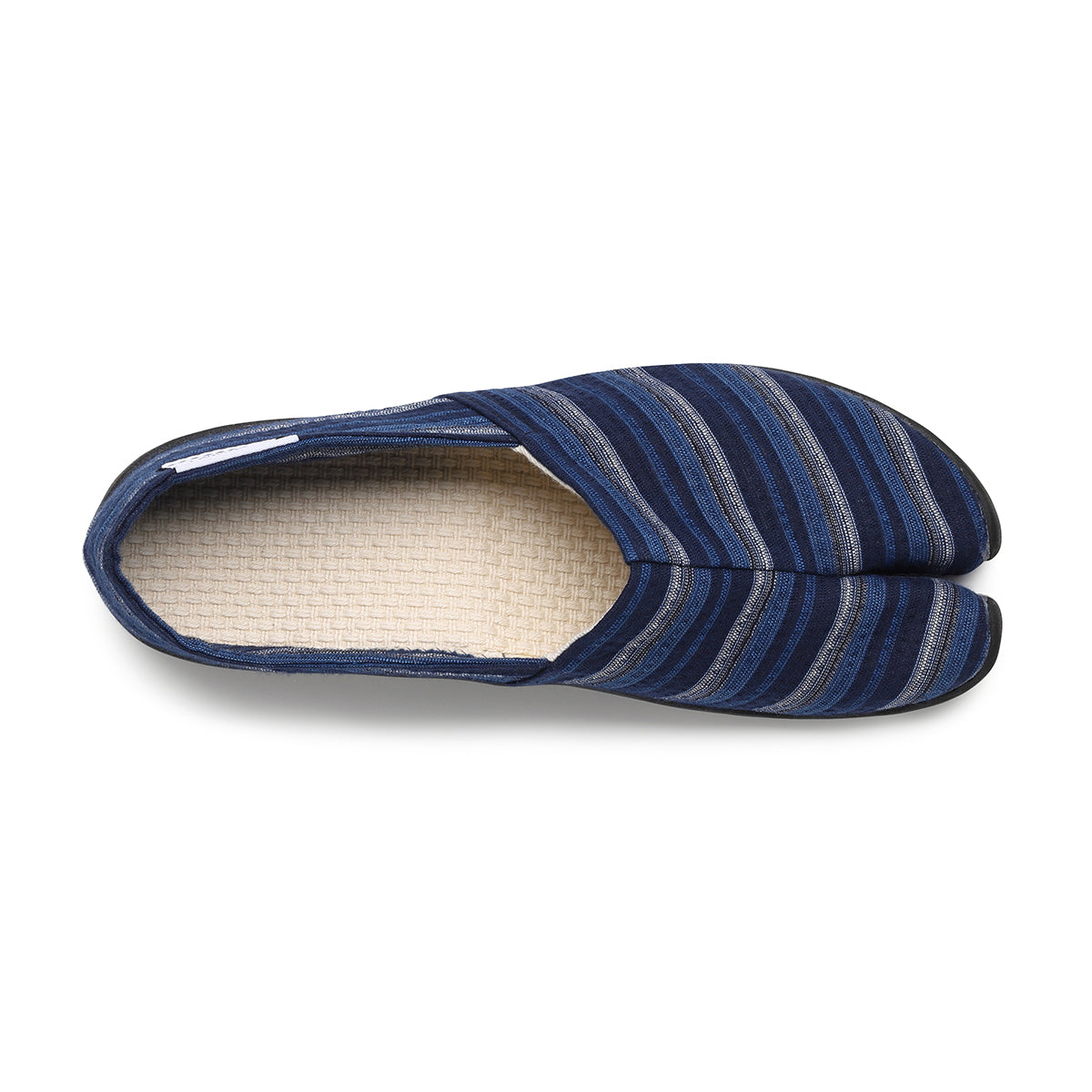 SANCHI tabiRela 藍変り縞