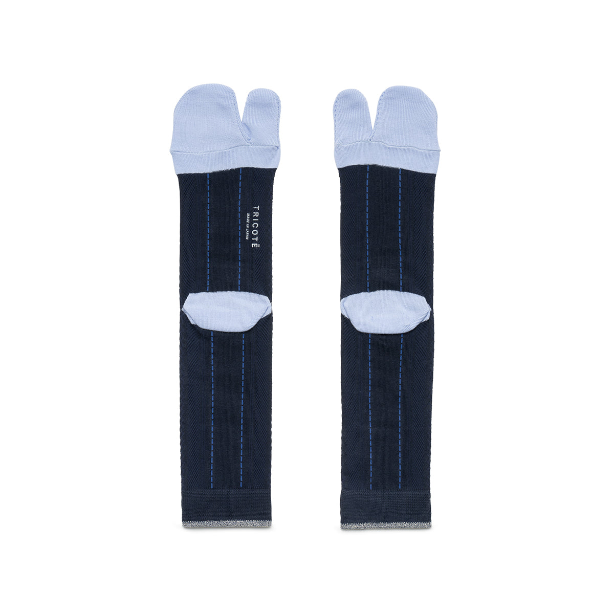 LACE PATTERN TABI SOCKS NAVY