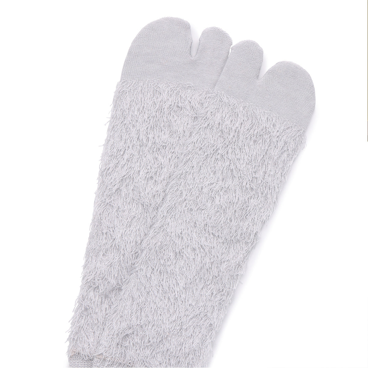 &TABI　もけもけタビソックス　ライトグレー