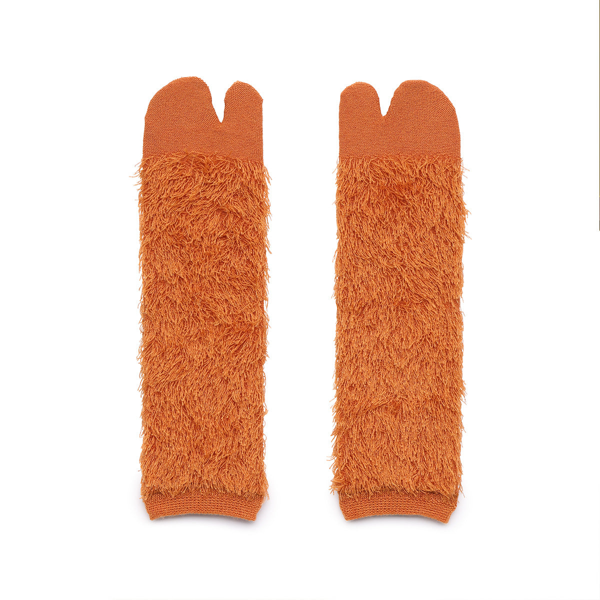 &TABI　もけもけタビソックス　オレンジ