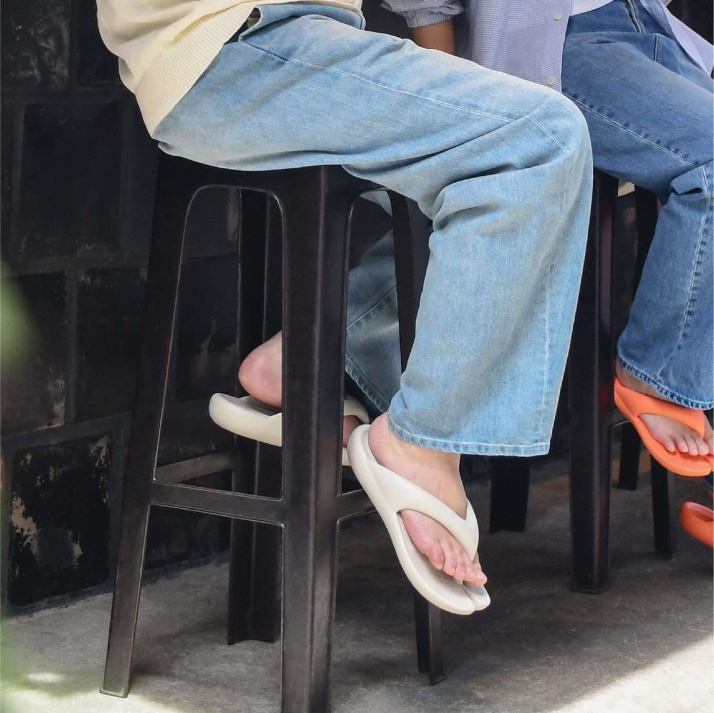 auwell 01 FLIP FLOP アイボリー