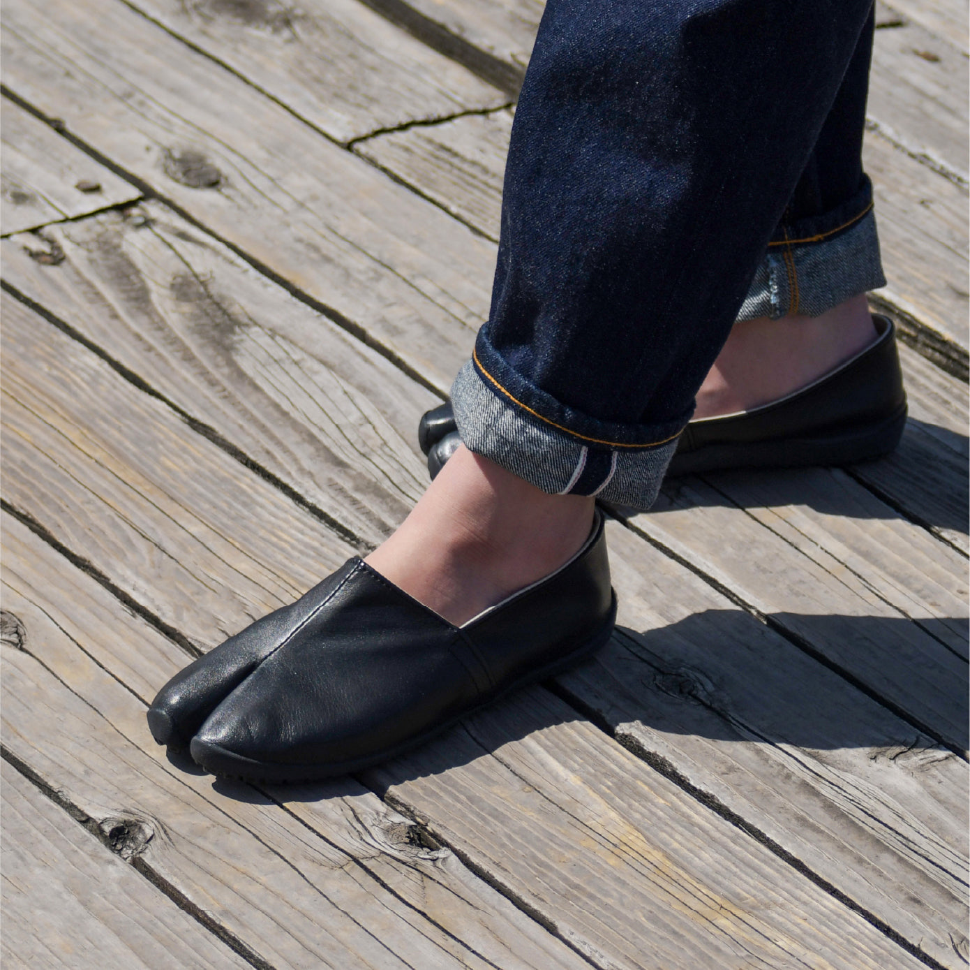 ＜予約商品＞tabiRela Leather　ブラック